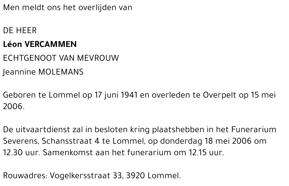Léon Vercammen