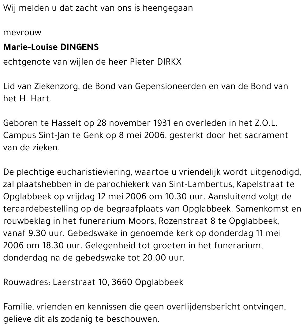 Marie-Louise Dingens