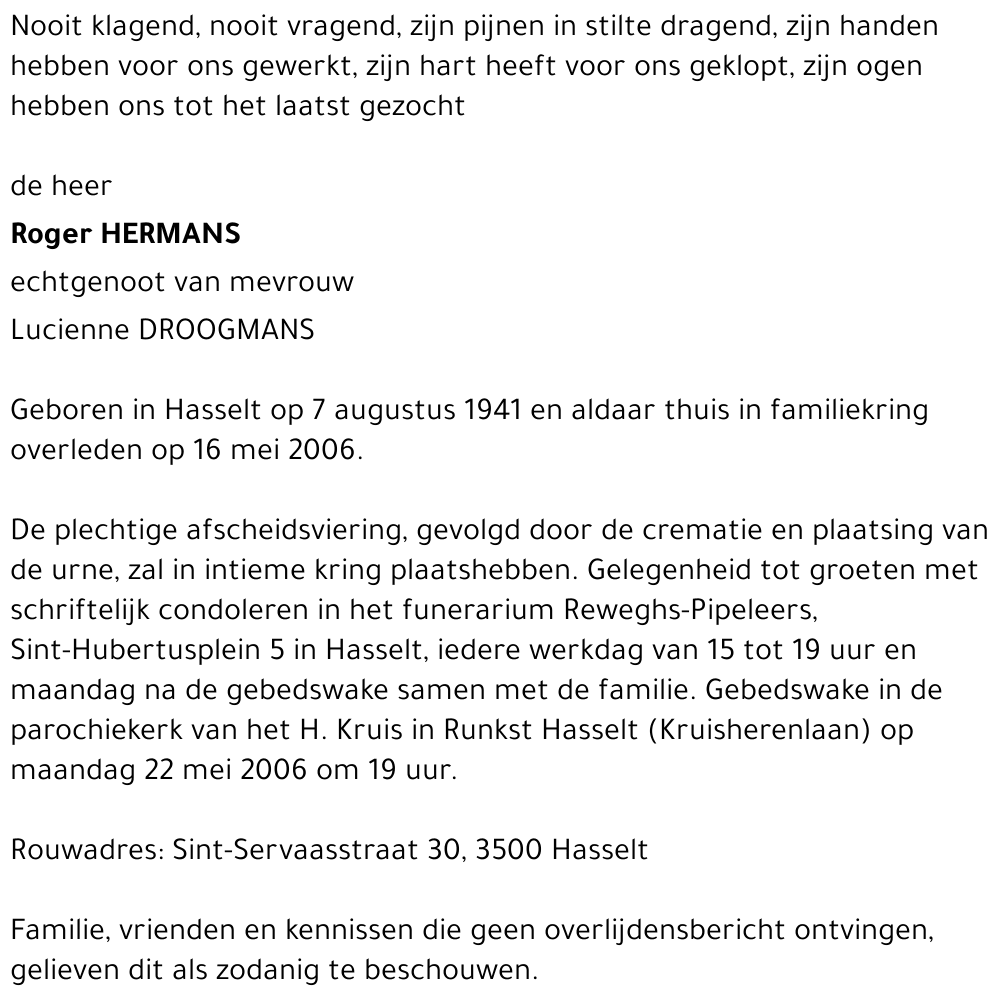 Roger Hermans