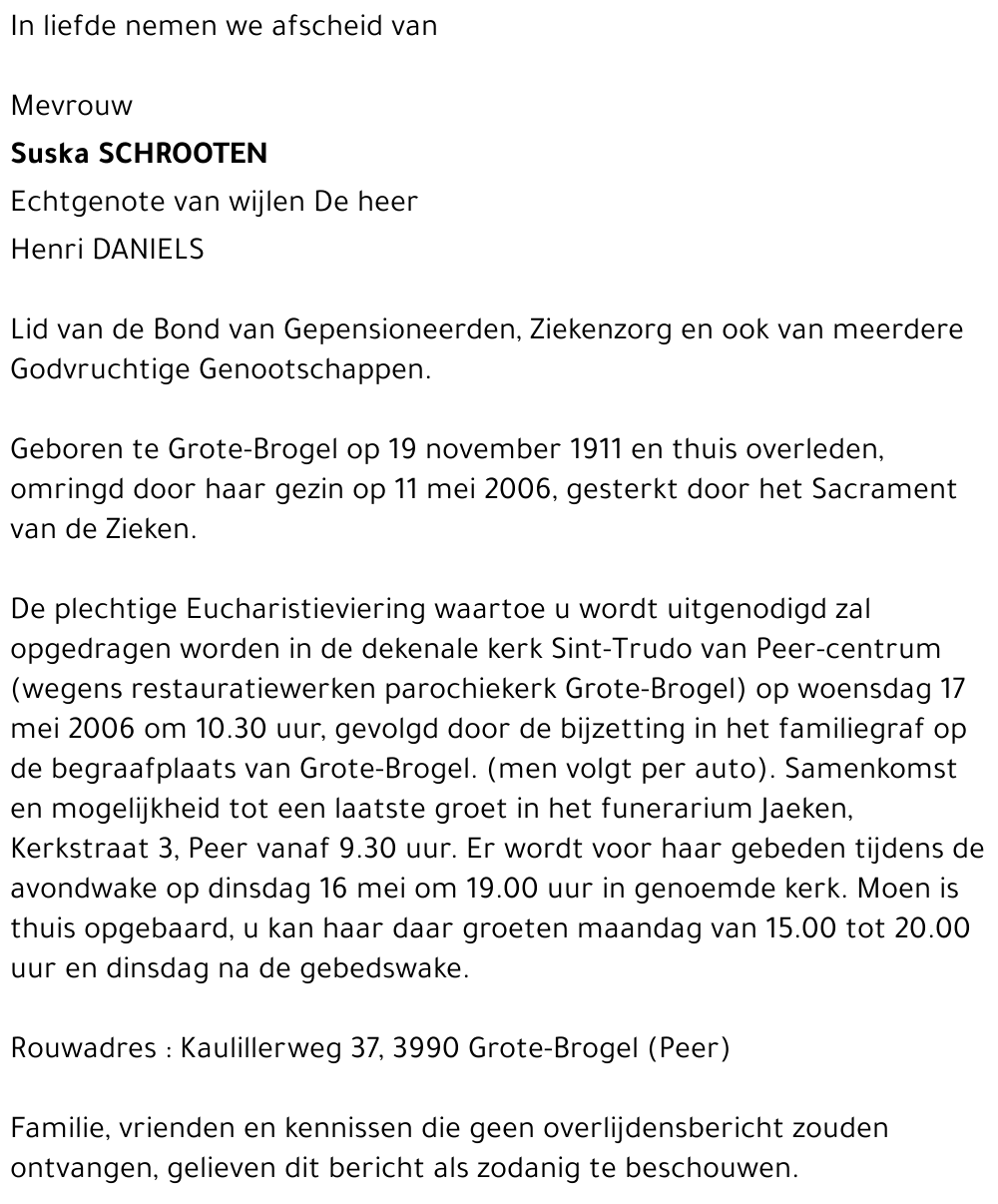 Suska SCHROOTEN