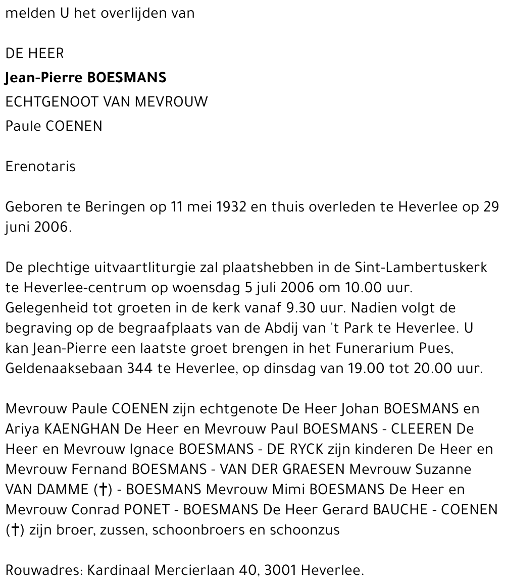 Jean-Pierre Boesmans