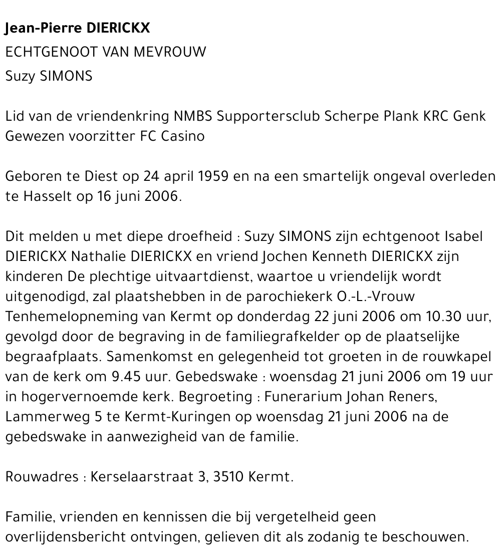 Jean-Pierre Dierickx