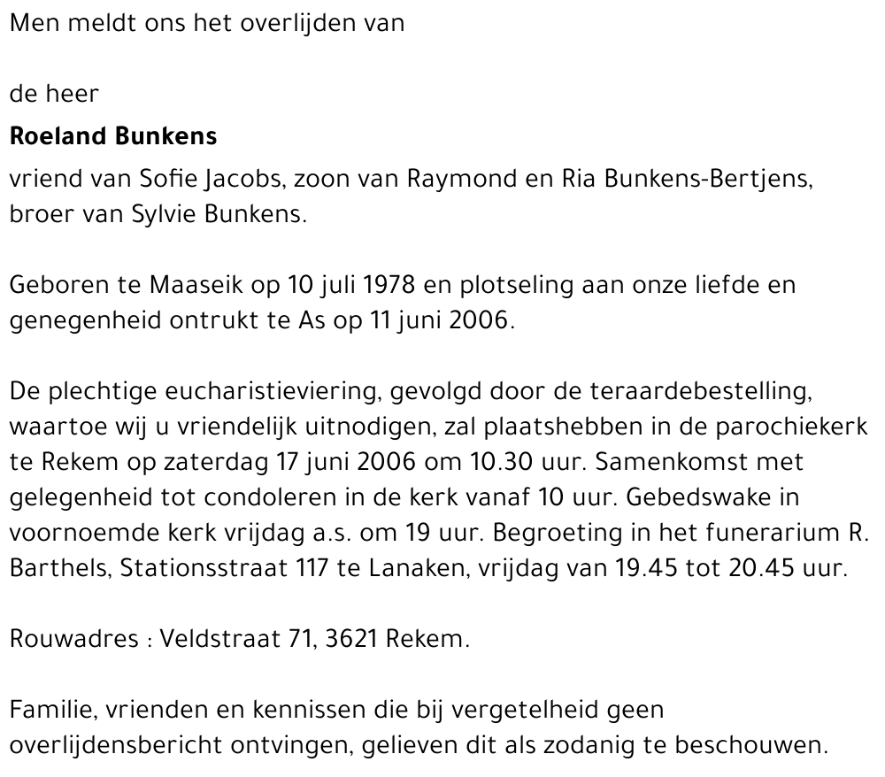 Roeland Bunkens