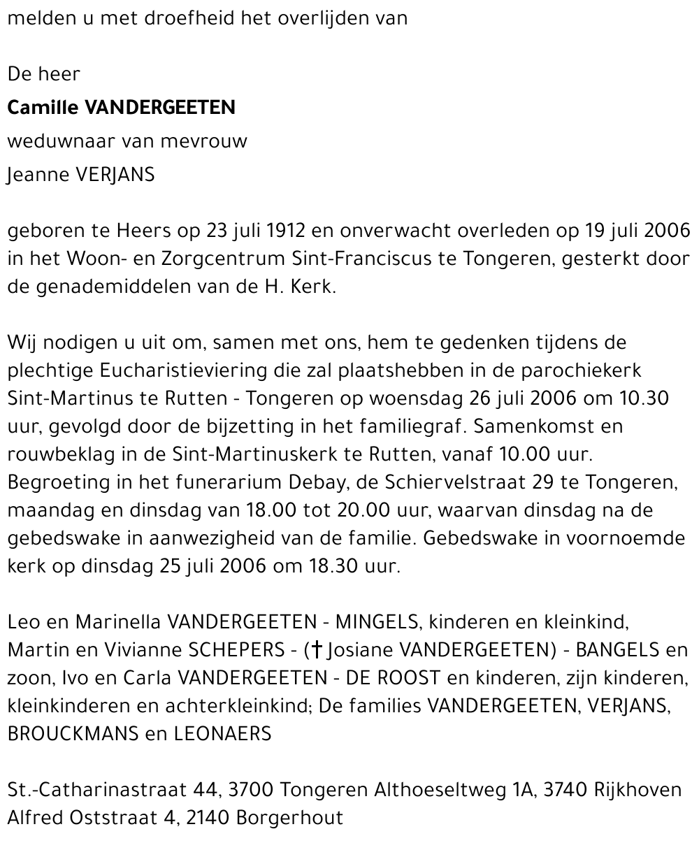 Camille Vandergeeten