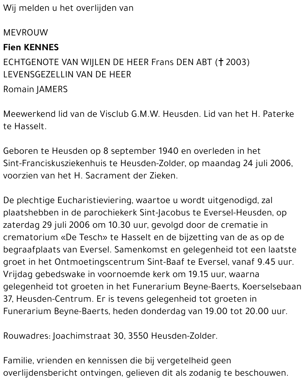 Fien Kennes