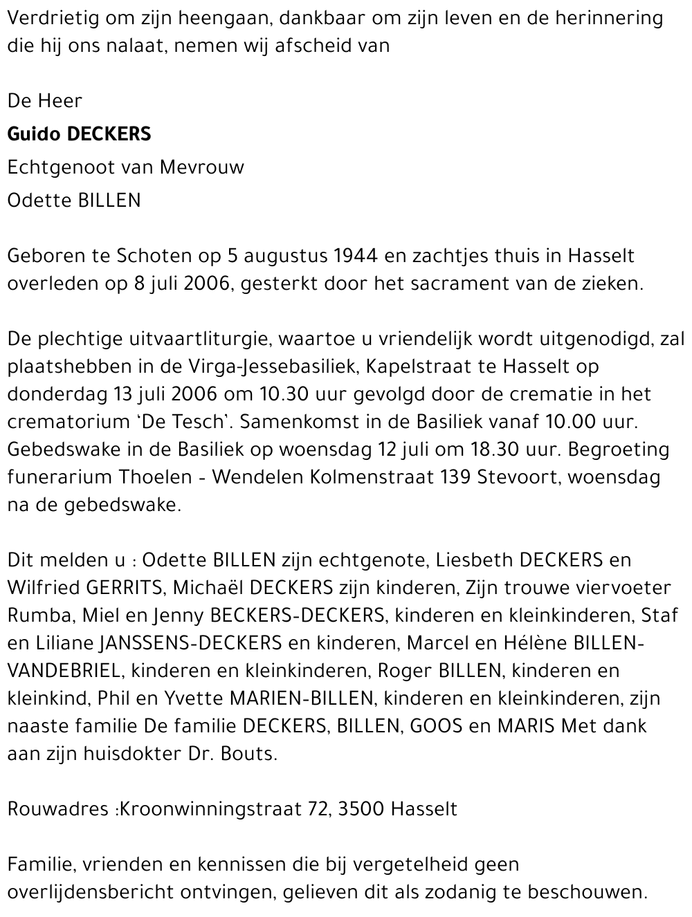 Guido Deckers