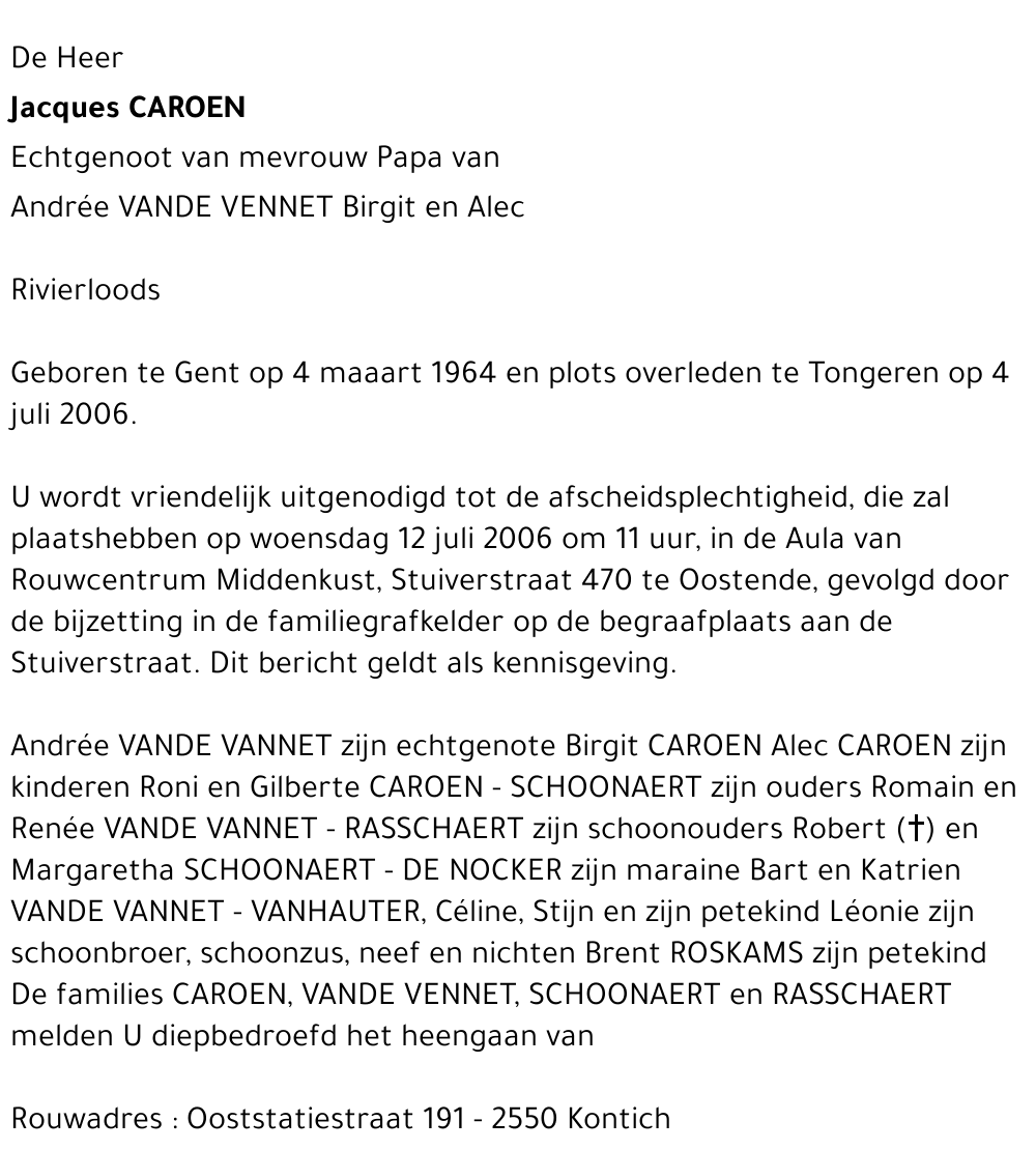 Jacques Caroen