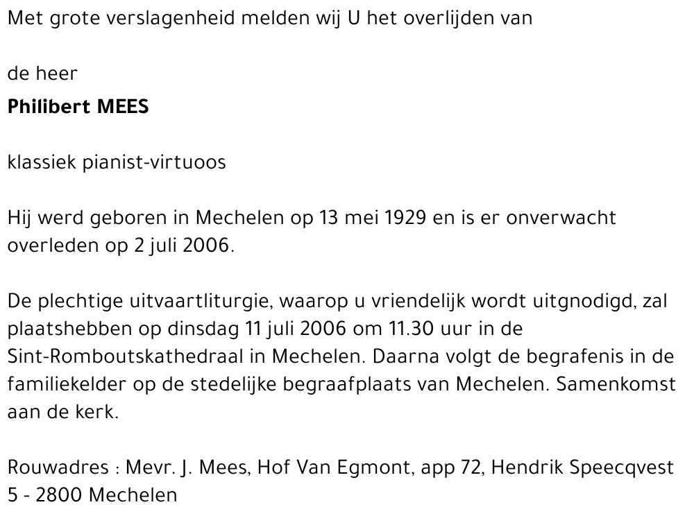 Philibert Mees