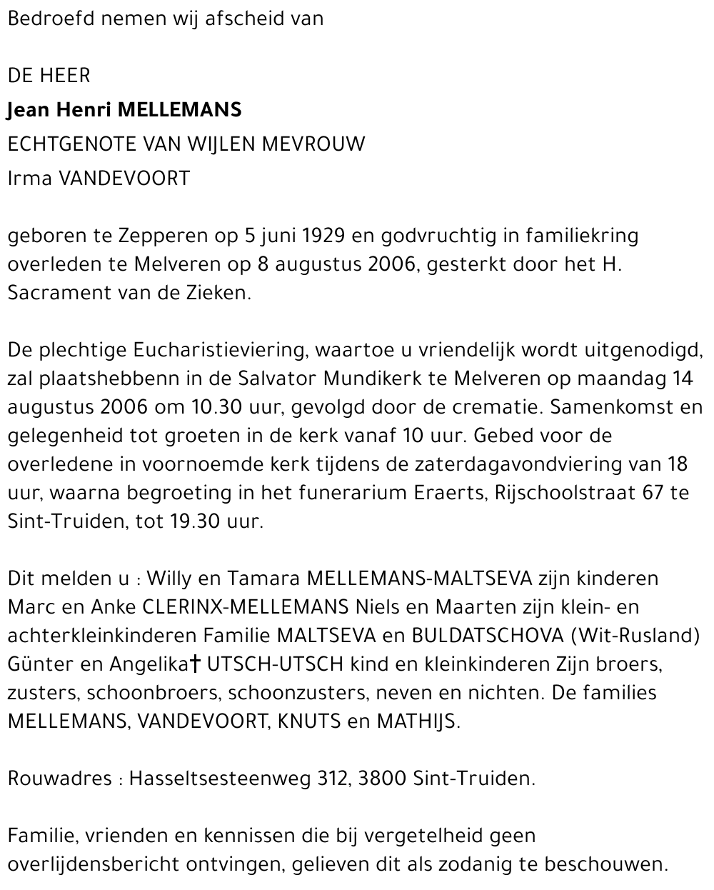 Jean-Henri Mellemans