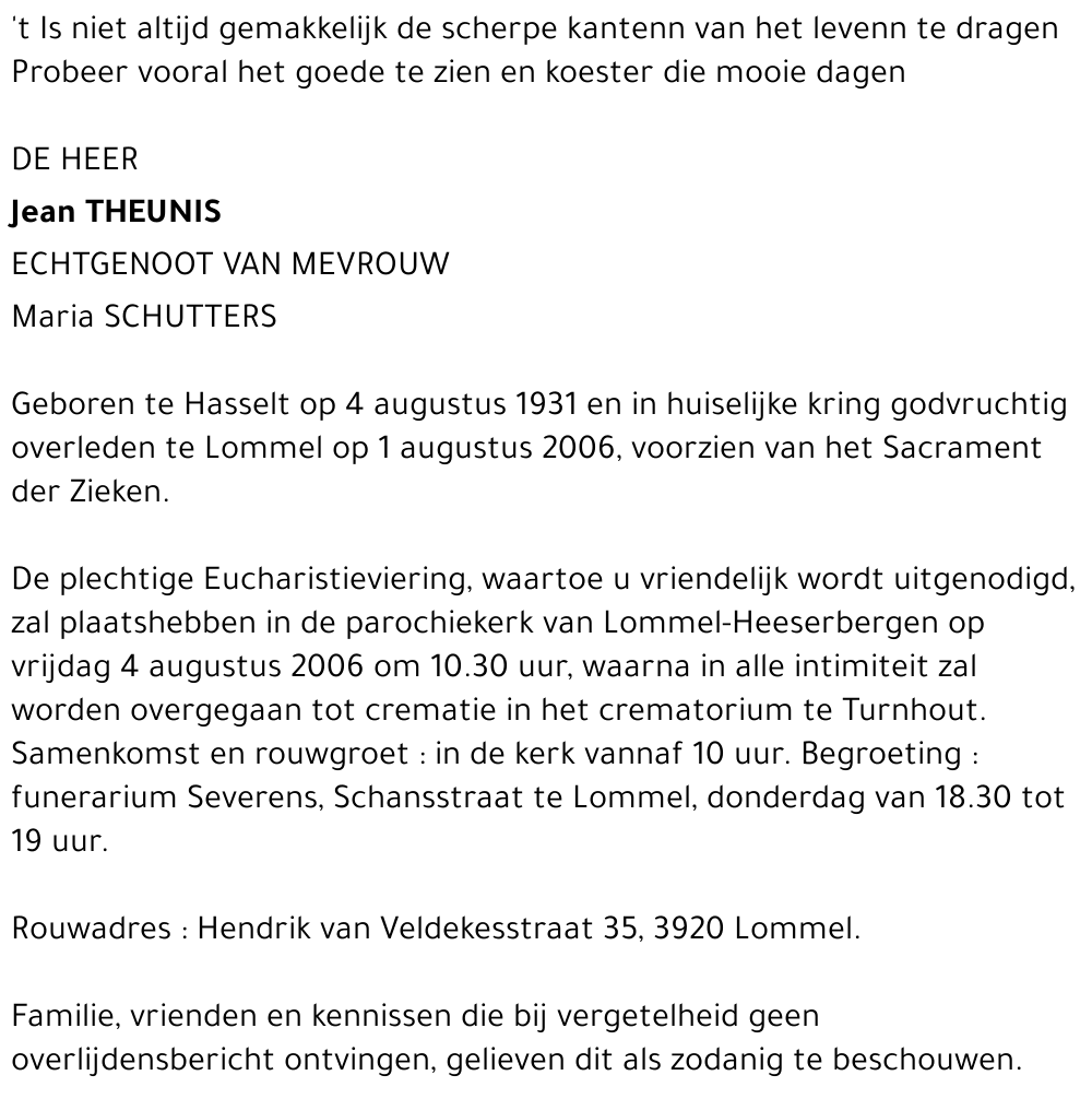 Jean Theunis