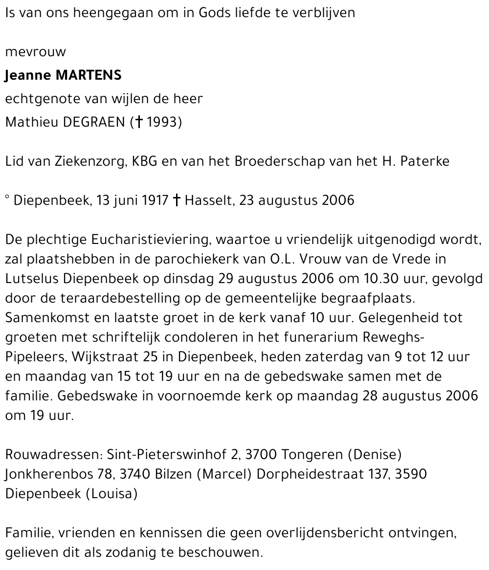 Jeanne Martens