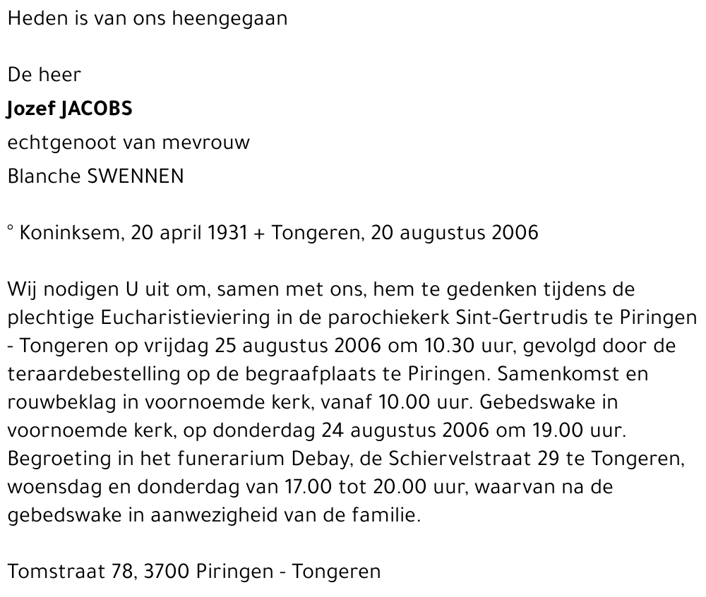 Jozef Jacobs