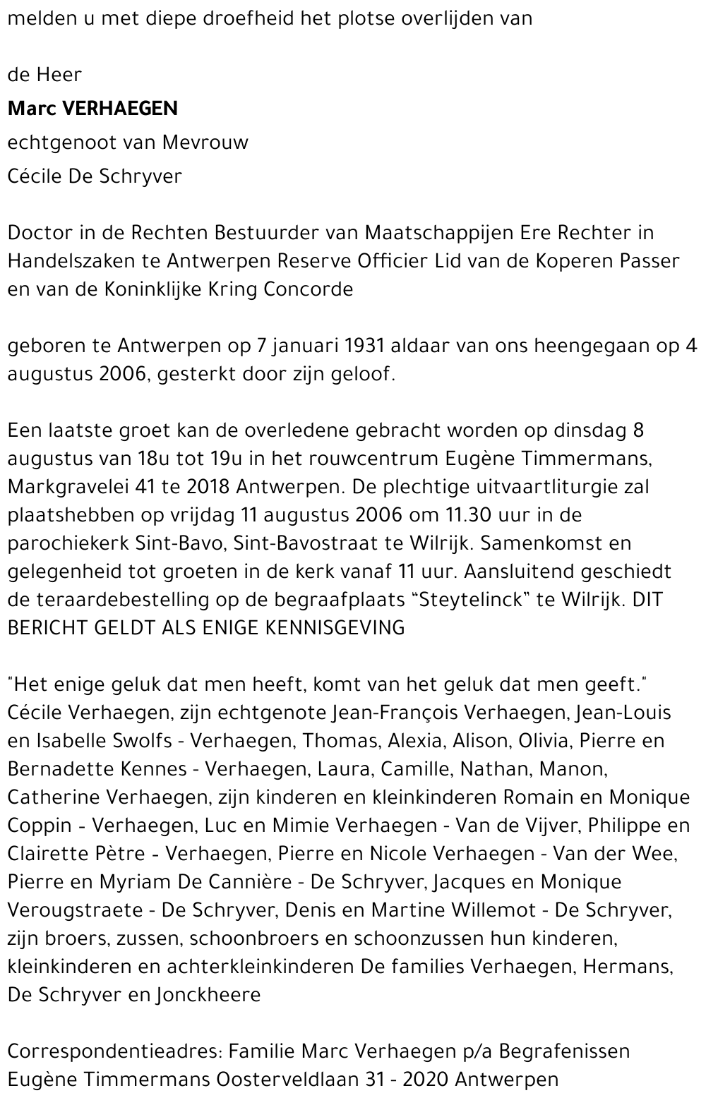 Marc Verhaegen