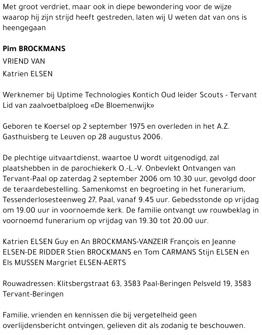 Pim Brockmans