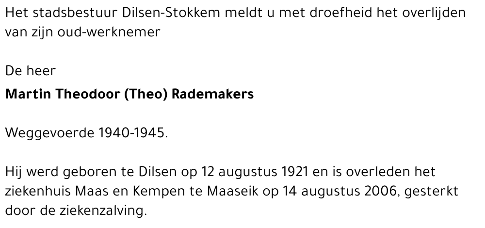 Theo Rademakers