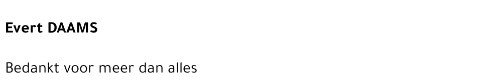 Evert Daams
