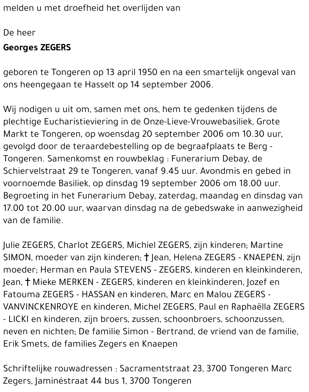 Georges Zegers