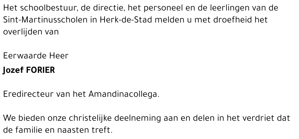 Hendrik Jozef Forier