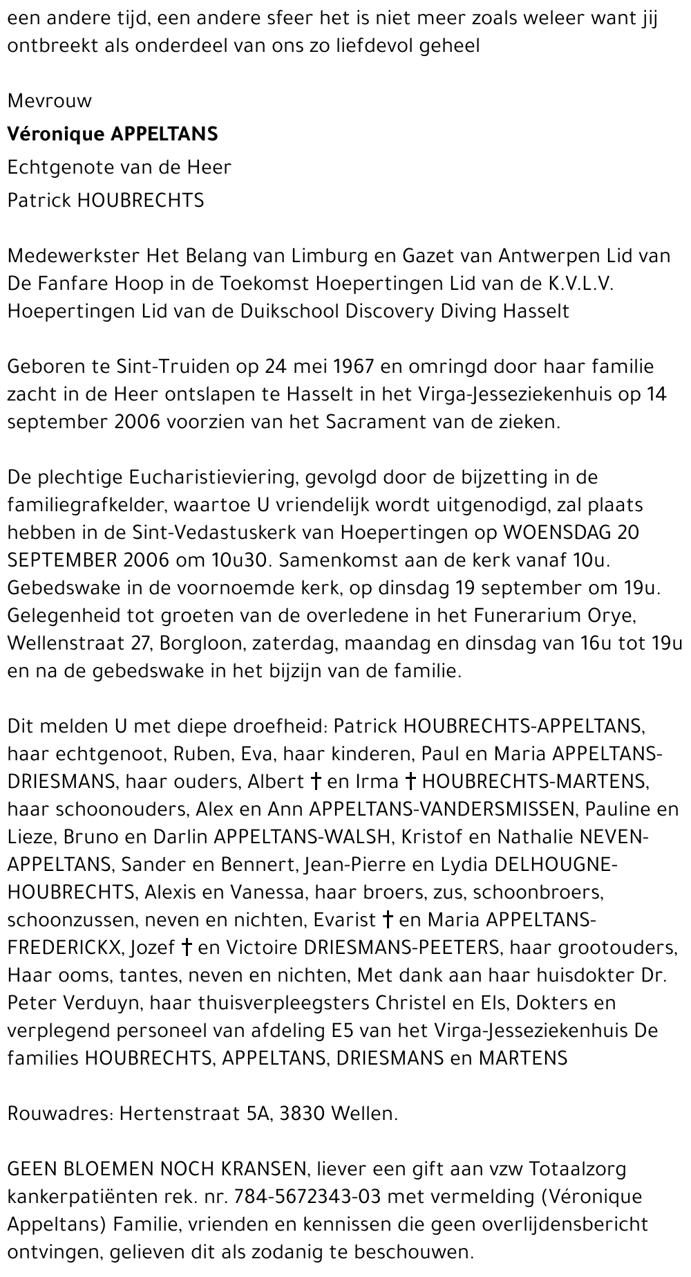 Véronique Appeltans