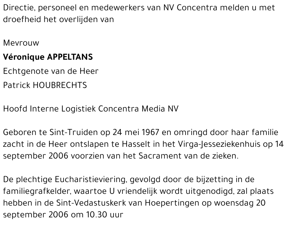 Véronique Appeltans