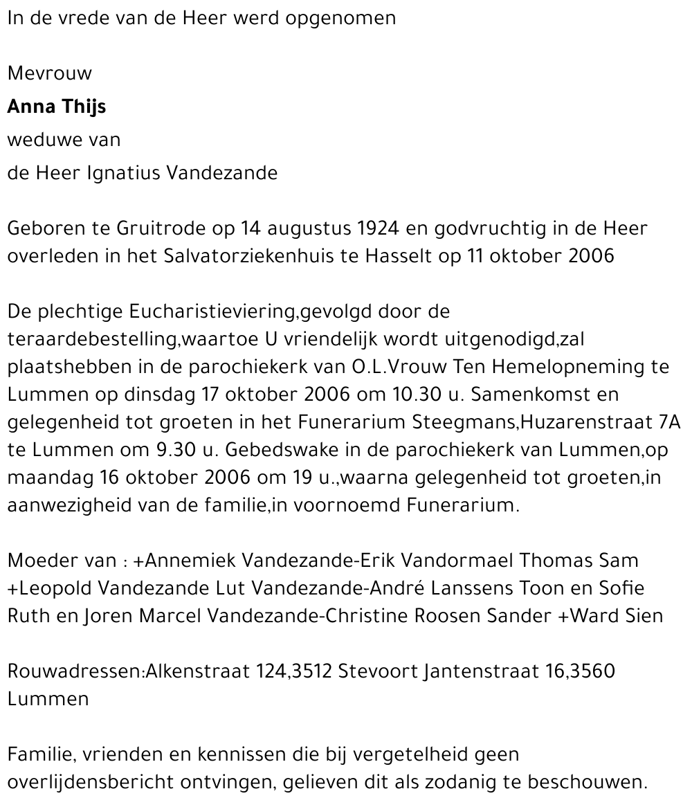 Anna Thijs