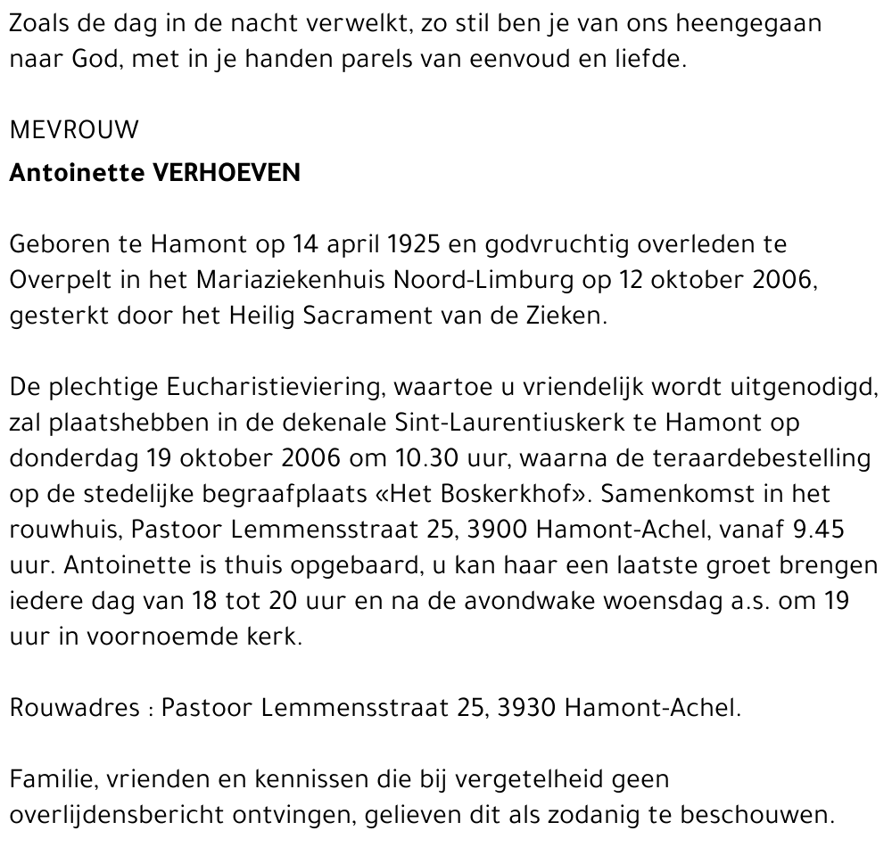 Antoinette Verhoeven