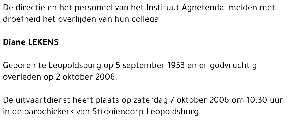 Diane Lekens