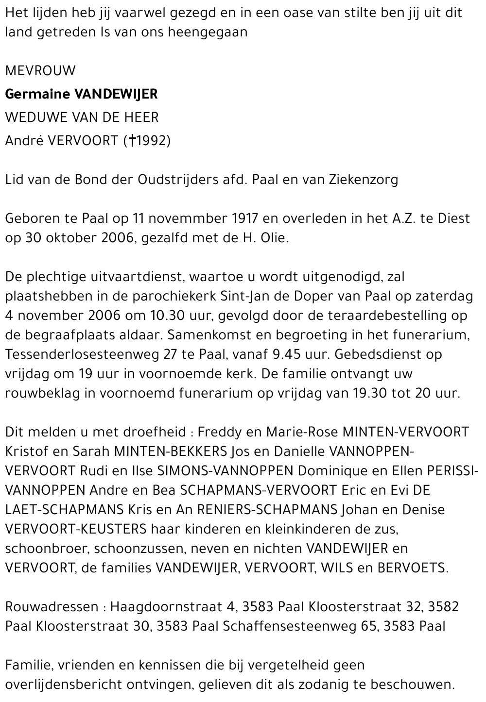 Germaine Vandeweijer