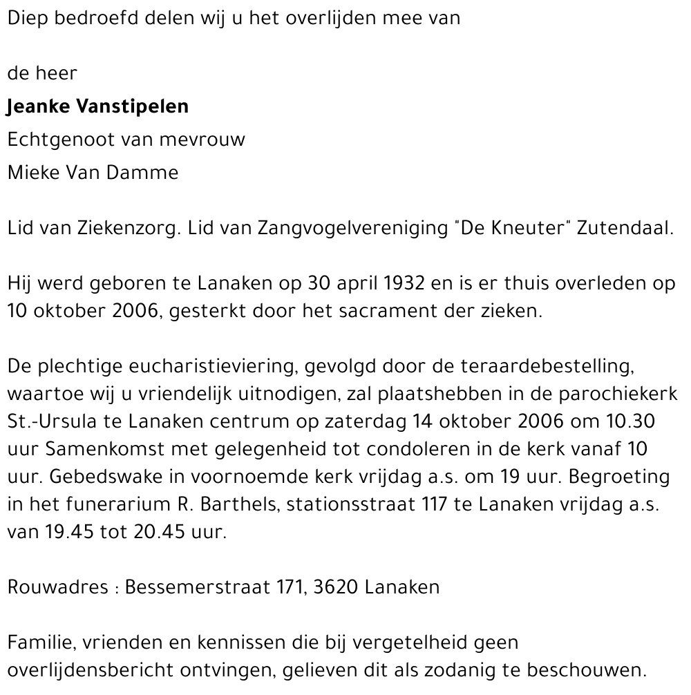 Jeanke Vanstipelen