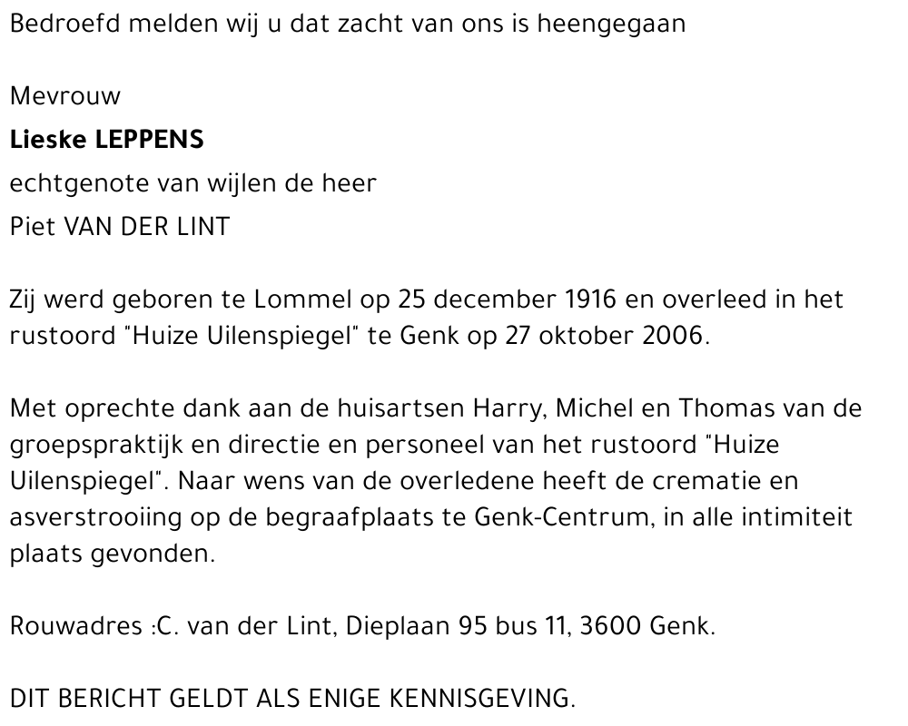 Lieske LEPPENS