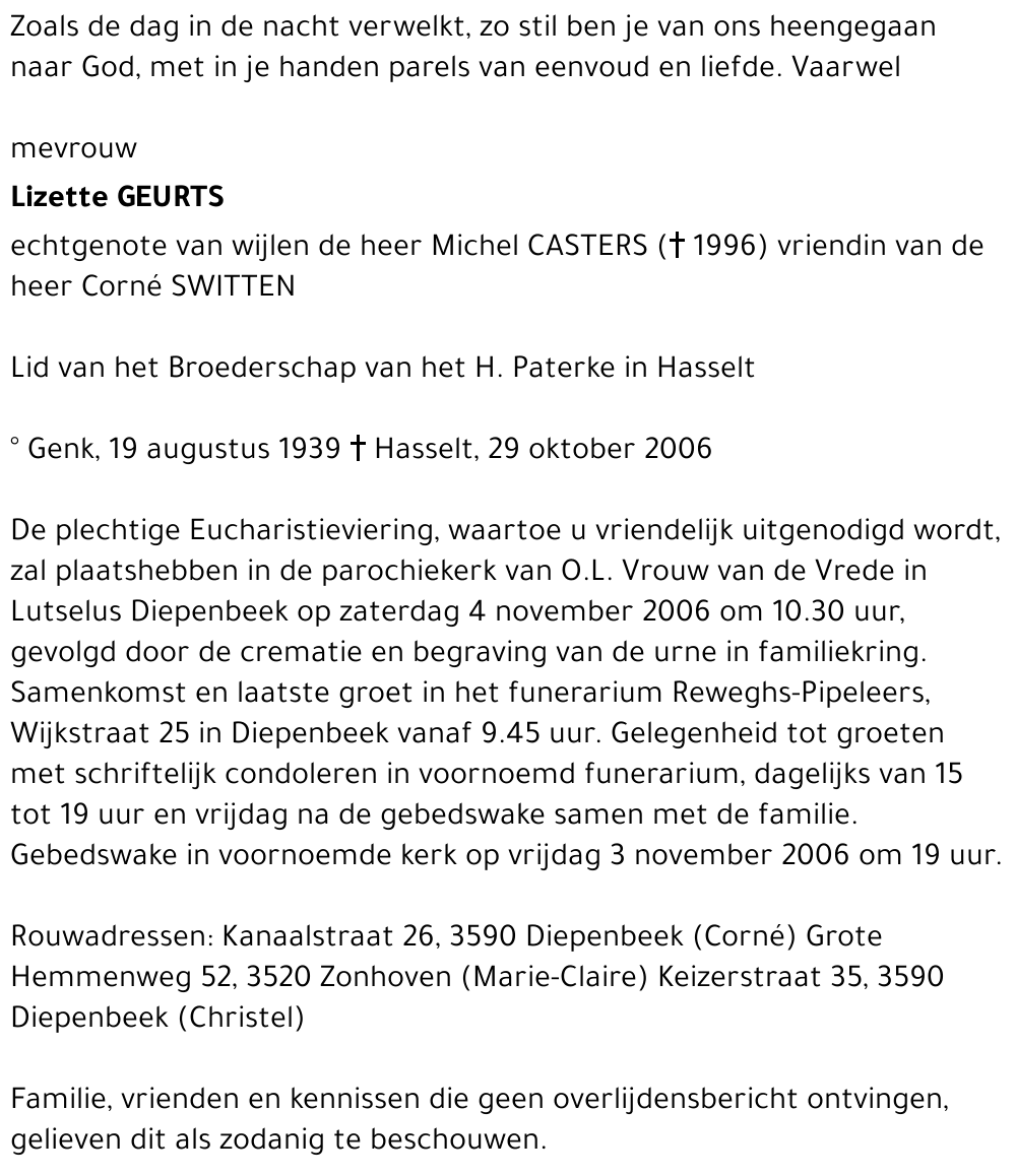 Lizette Geurts