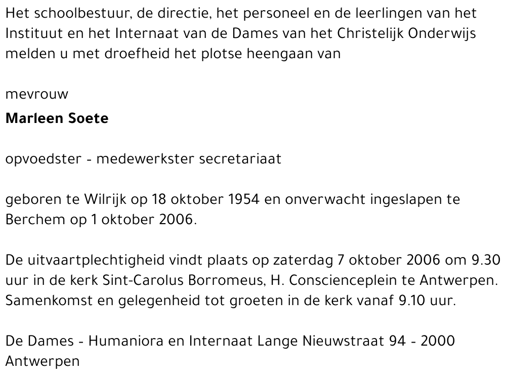 Marleen Soete
