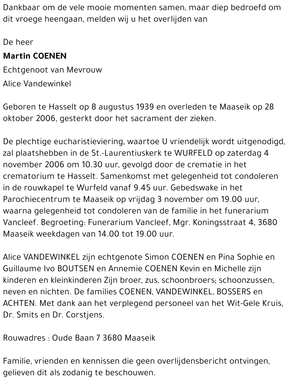 Martin Coenen