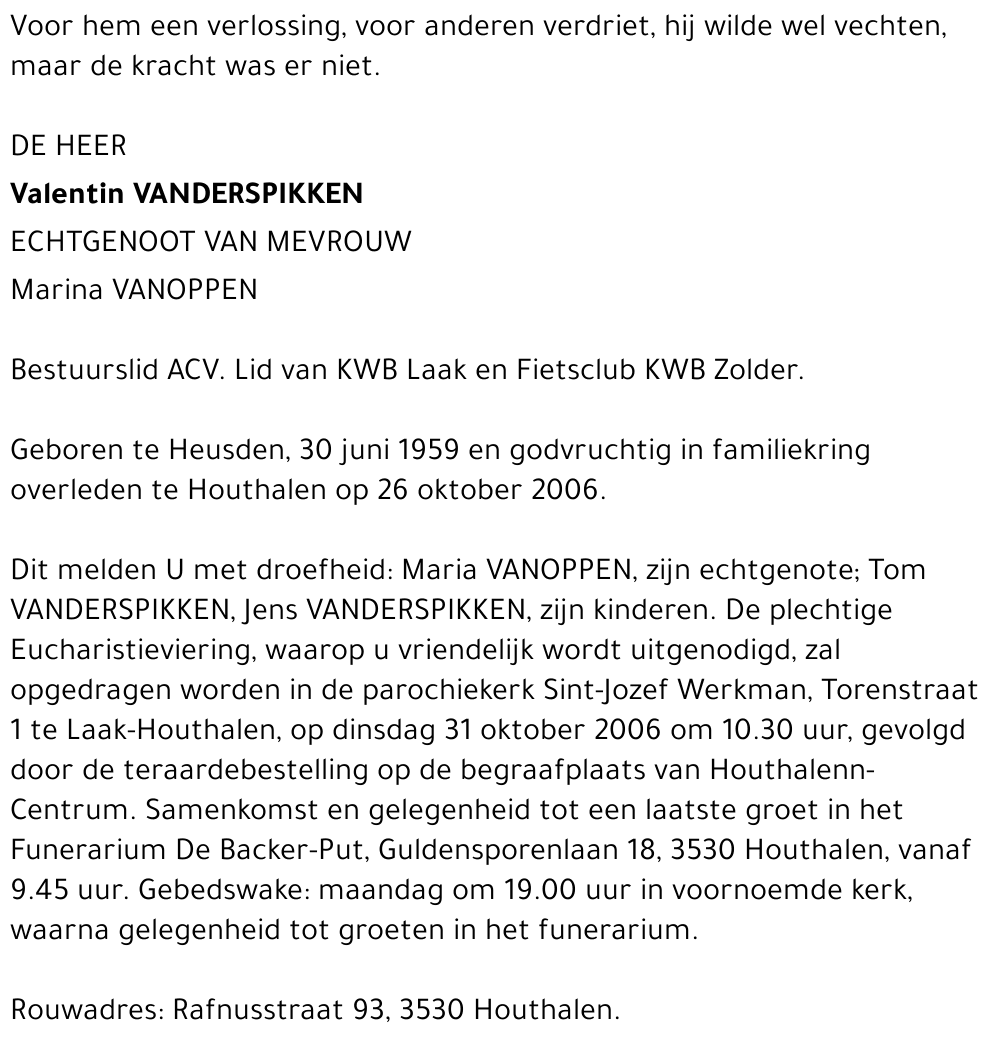 Valentin Vanderspikken