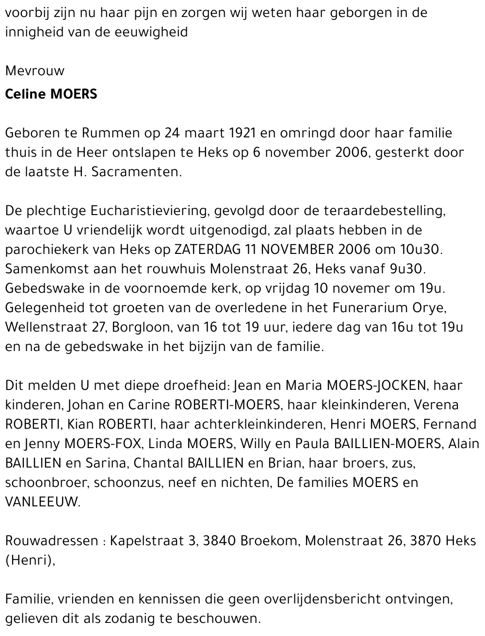Celine Moers