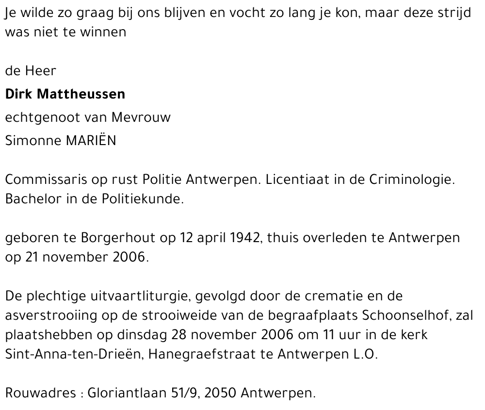 Dirk Mattheussen