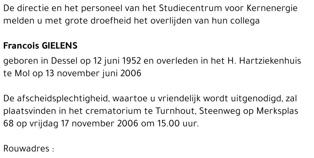 Francois Gielens
