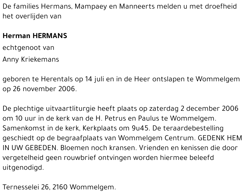 Herman Hermans