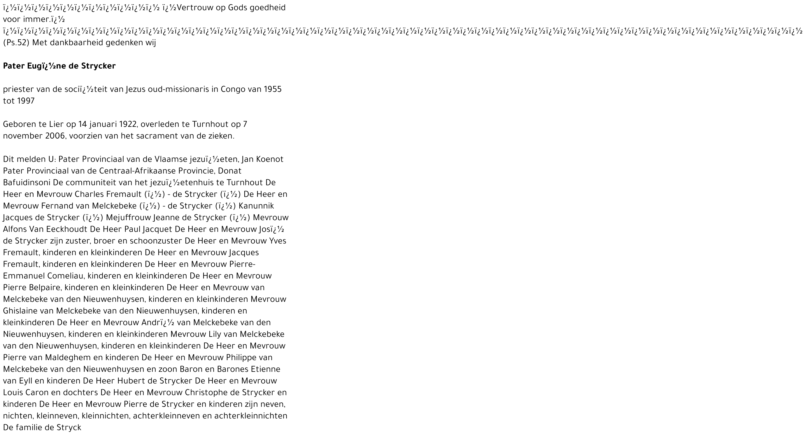 Pater Eugène de Strycker