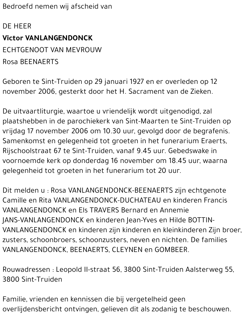 Victor Vanlangendonck