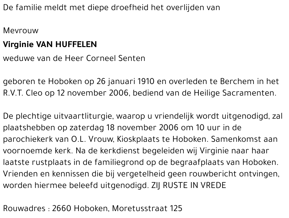 Virginie Van Huffelen