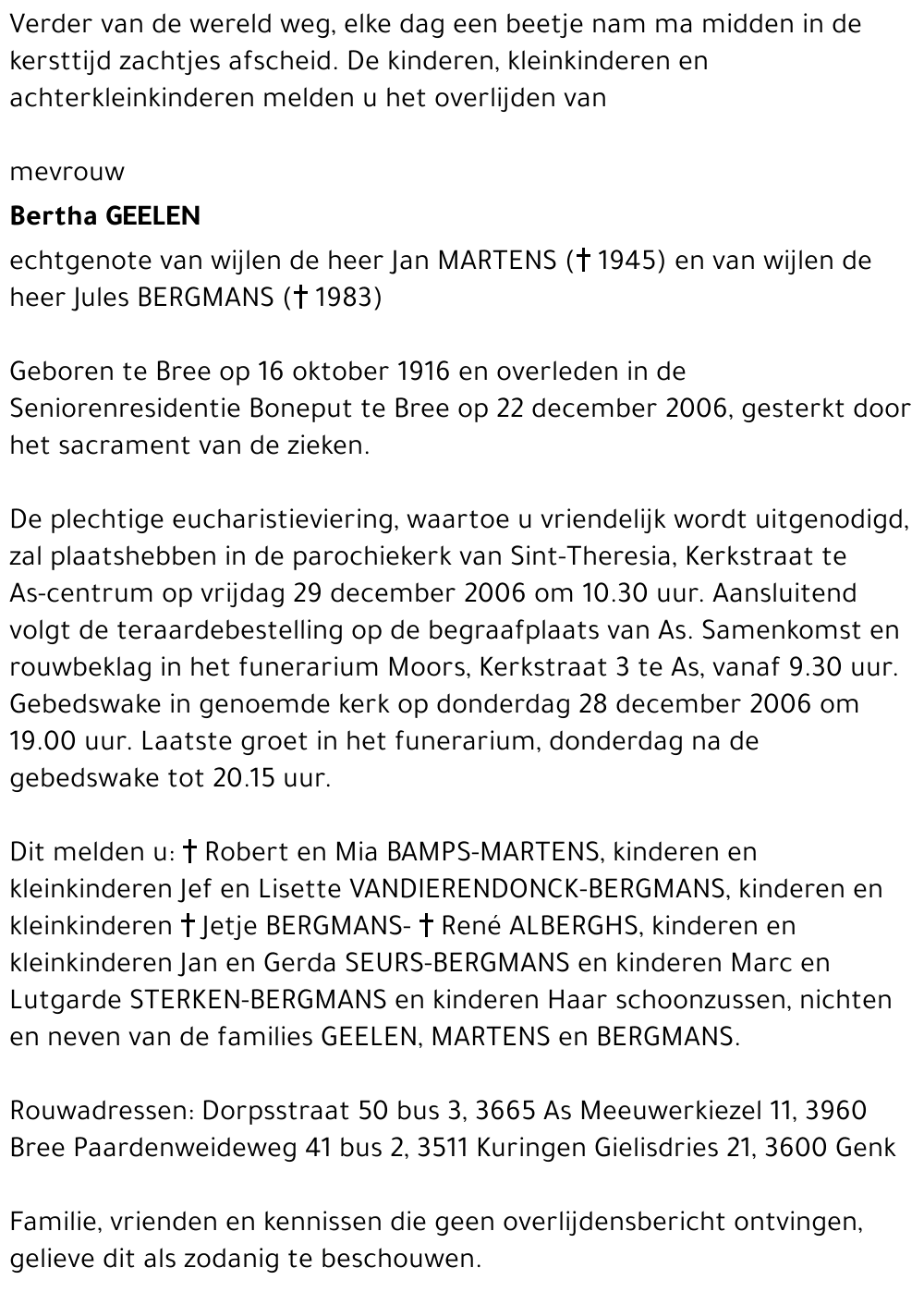 Berha Geelen