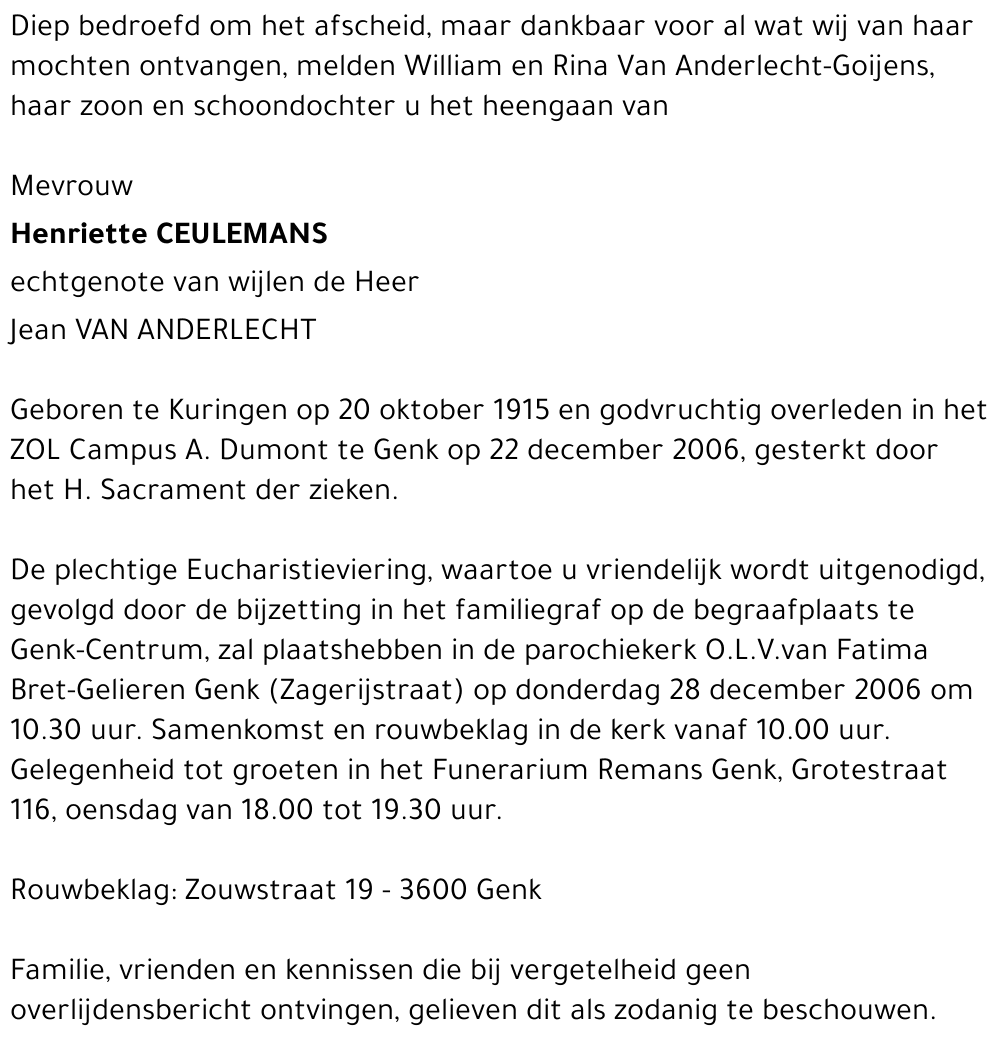 Henriette CEULEMANS