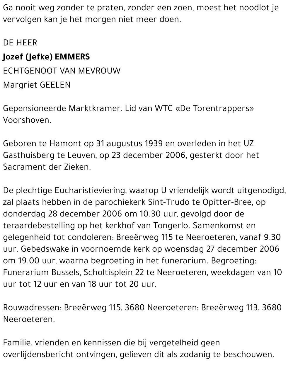 Jozef Emmers