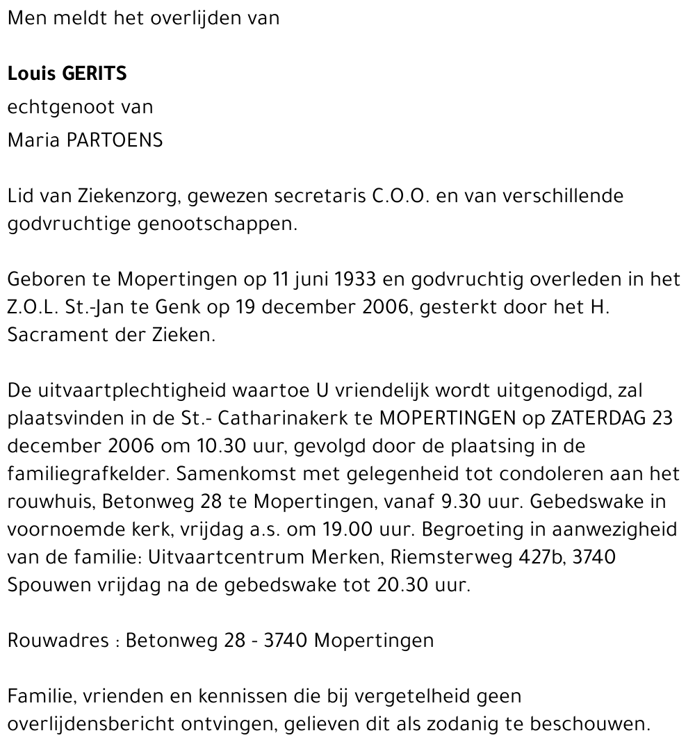 Louis Gerits