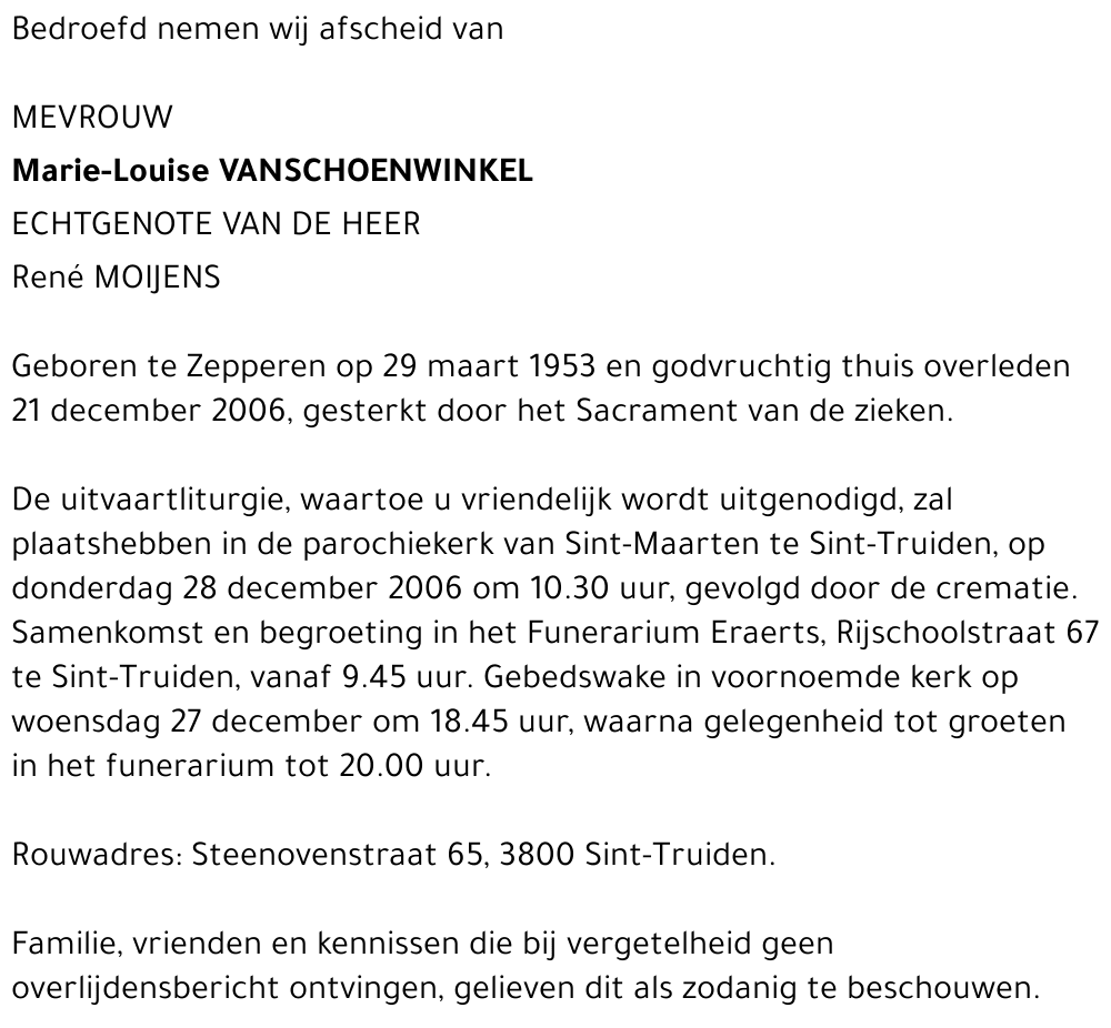 Marie-Louise Vanschoenwinkel