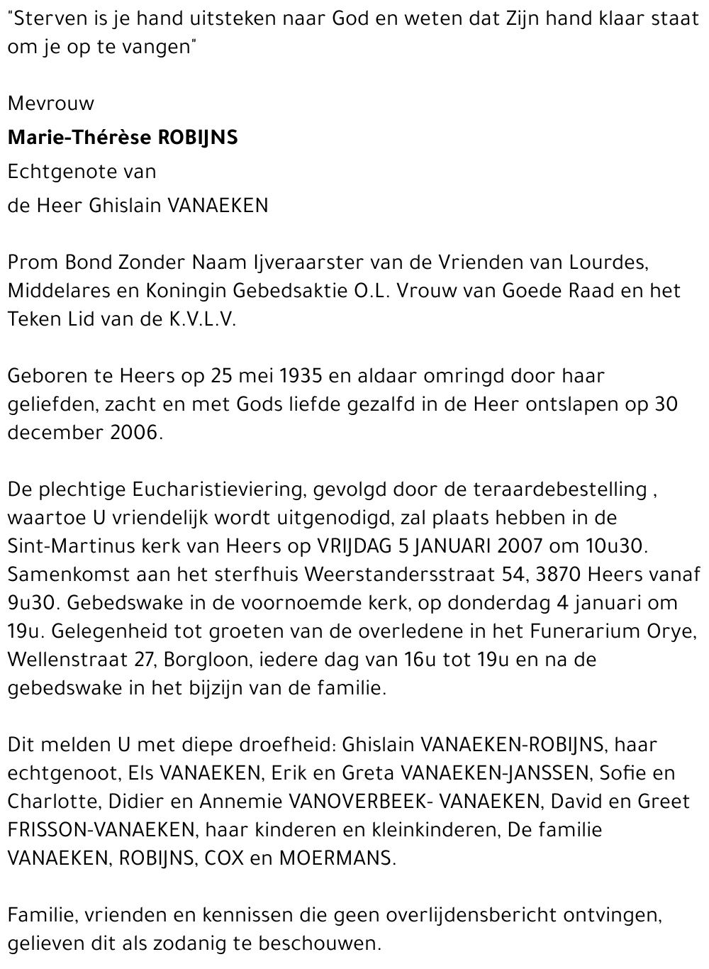 Marie-Thérèse Robijns