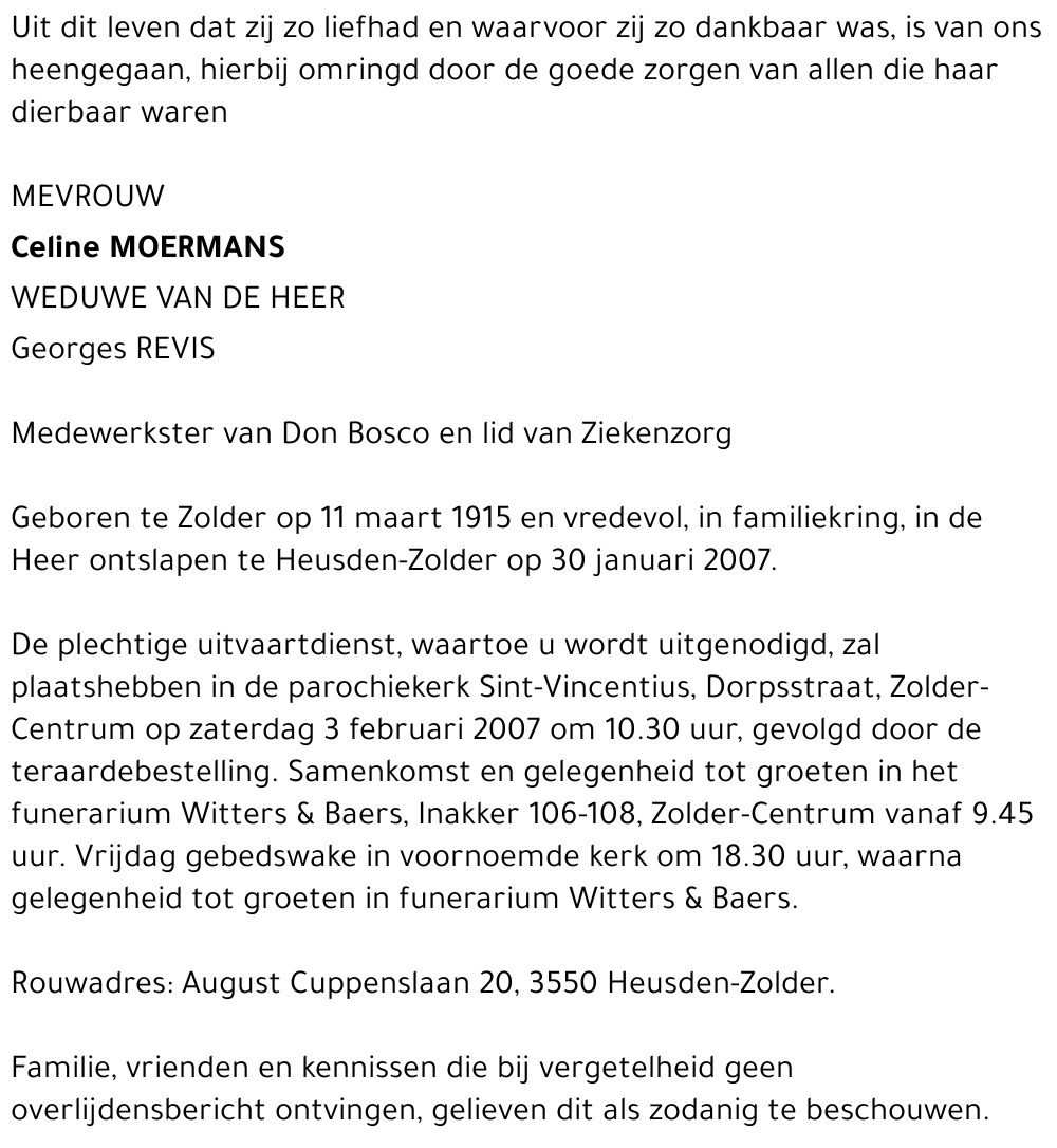 Celine Moermans