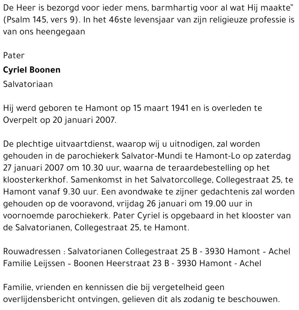 Cyriel Boonen