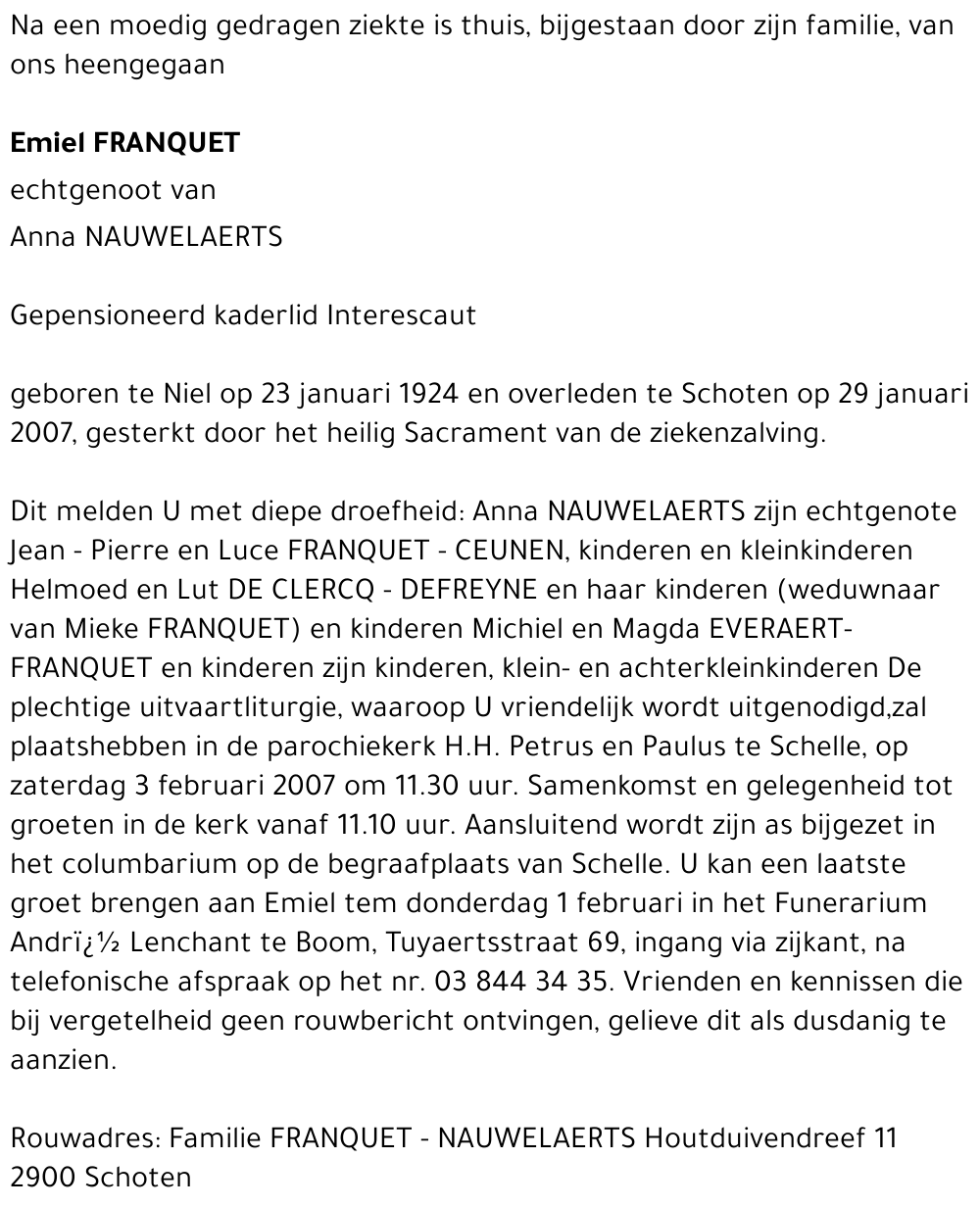 Emiel Franquet